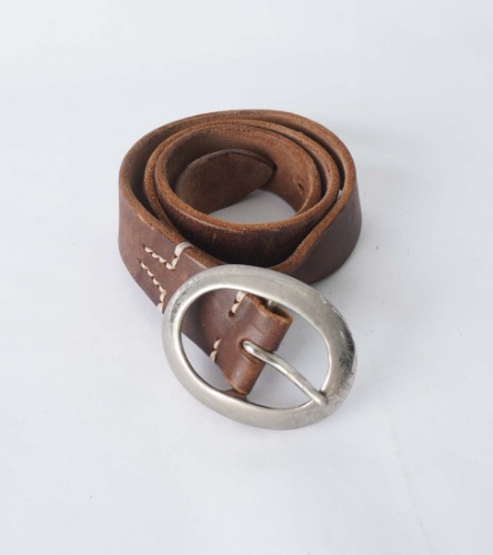 Back Number leather belt