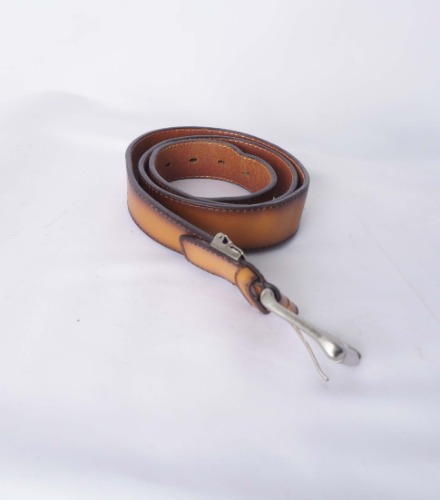 alpha leather belt