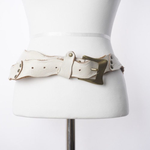 spiral girl leather belt