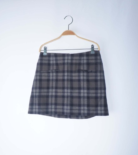 MAURO GRIFONI woolle skirt(28 &amp; Italy made)
