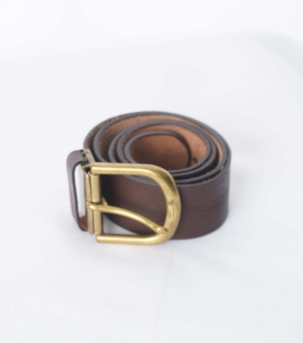 Leather leather belt