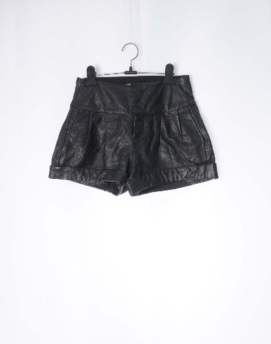 SLY leather shorts(25.5)