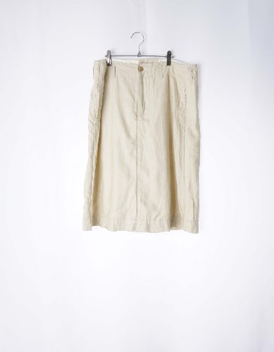 BEAMS BOY pure linen skirt(32.5)