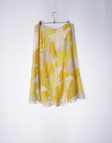 DES PRES pure silk skirt(26.5)