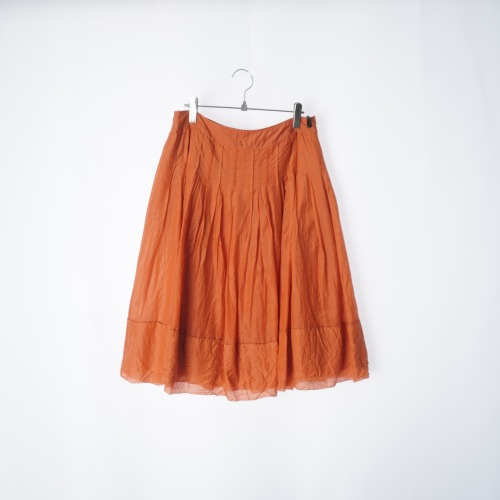 ANAYI cotton silk skirt(25.5)