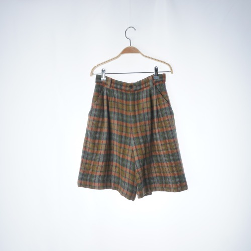KEITH high waist woolen shorts(26)