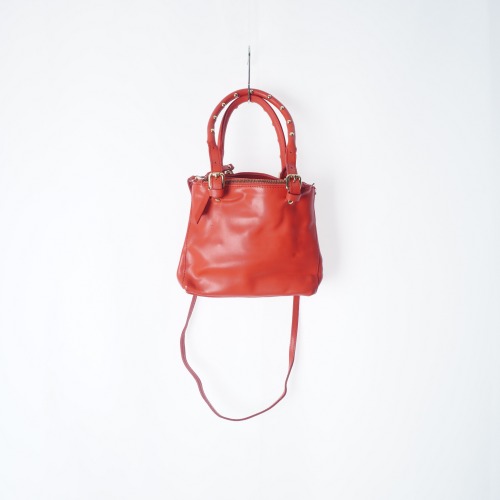 Laura di maggio leather bag(Italy made
