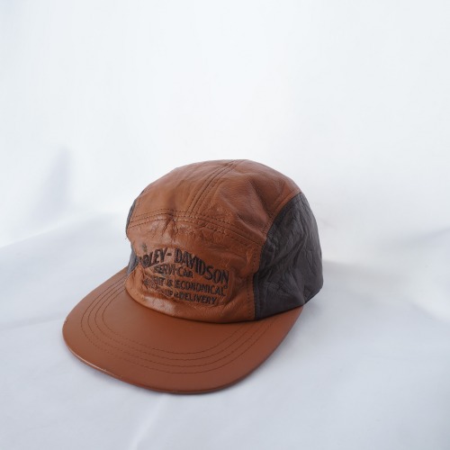 HARLEY-DAVIDSON leather cap