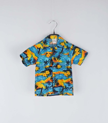 Smart Design aloha shirt(KIDS 2size)