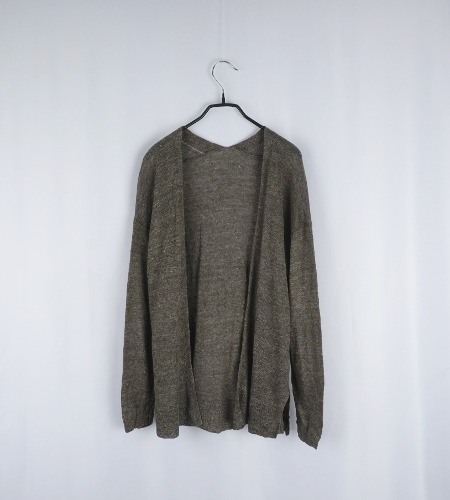 comme ca ism pure linen cardigan