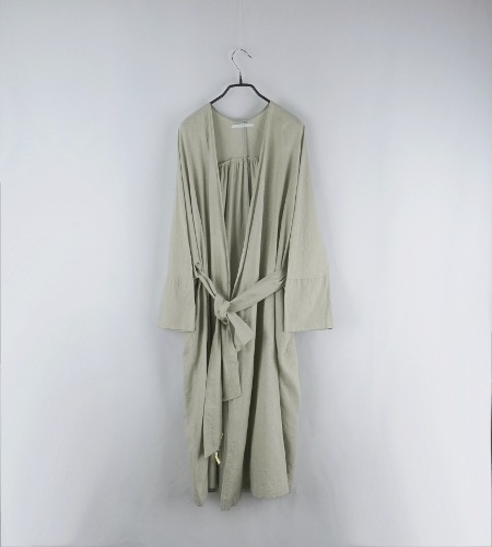 KBF overfit linen coat